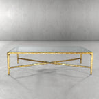 Thadson Square Glass Coffee Table 36" 48" 60"