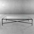 Thadson Square Glass Coffee Table 36" 48" 60"