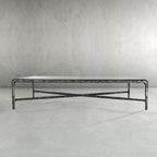 Thadson Square Glass Coffee Table 36" 48" 60"