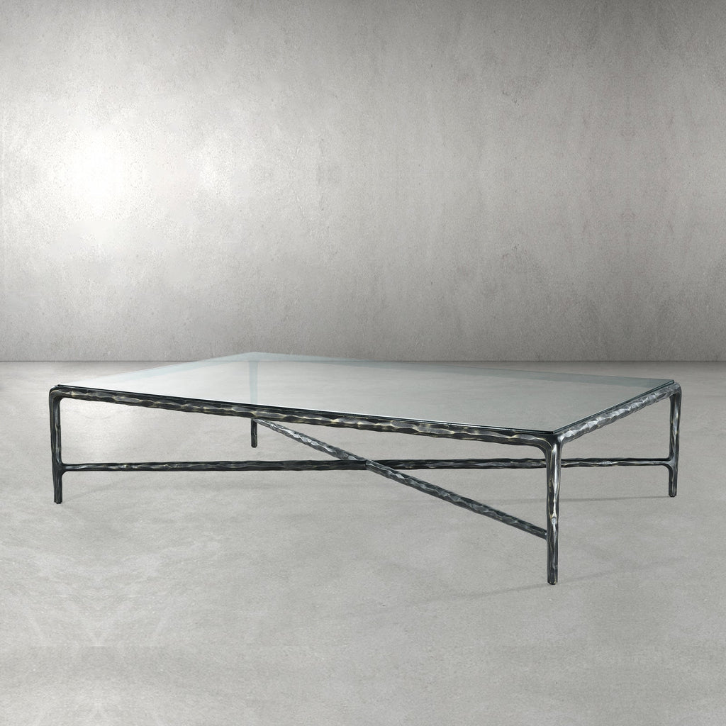 Thadson Square Glass Coffee Table 36" 48" 60"