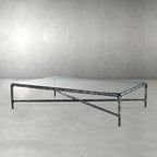 Thadson Square Glass Coffee Table 36" 48" 60"