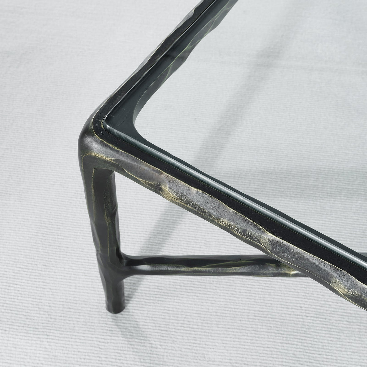 Thadson Square Glass Coffee Table 36" 48" 60"