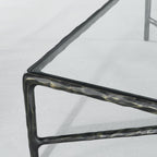 Thadson Square Glass Coffee Table 36" 48" 60"