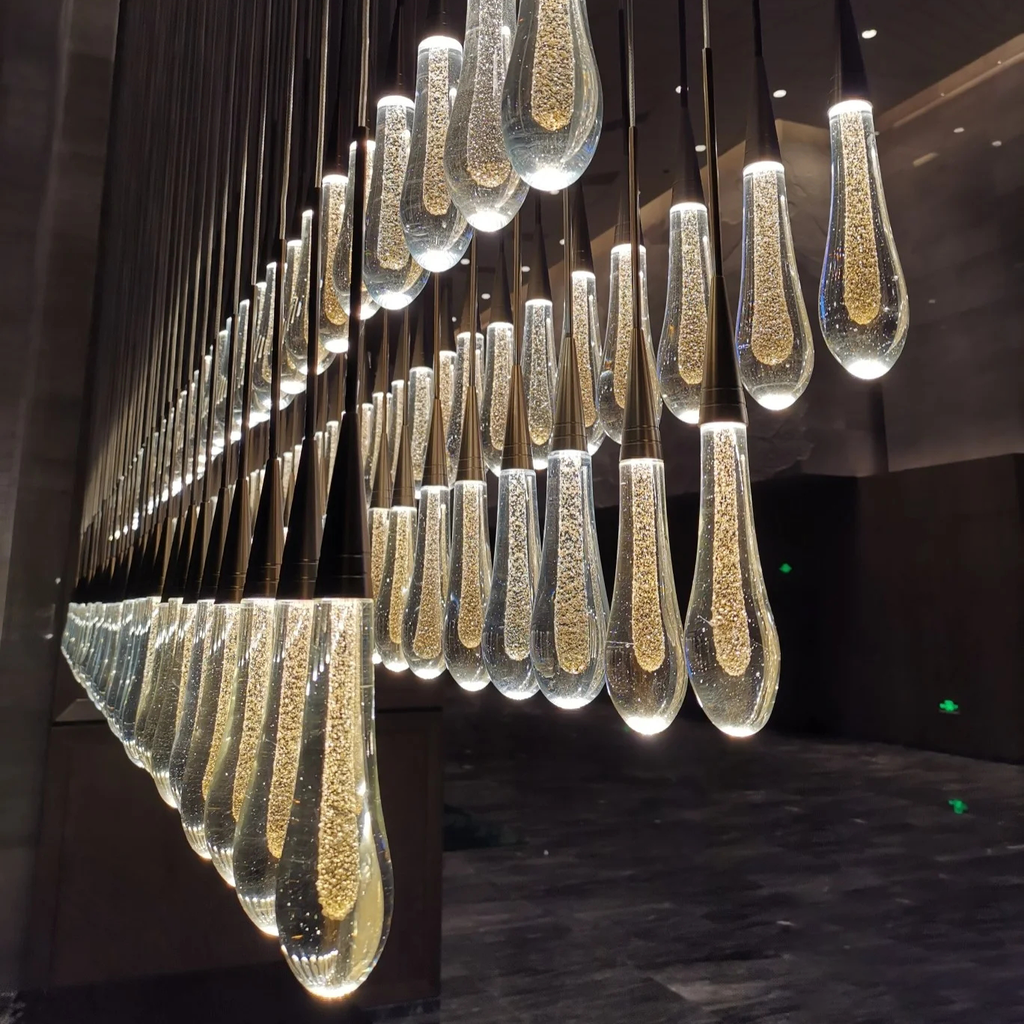 Rillfall Linear Chandelier 37"50"70"87"120"