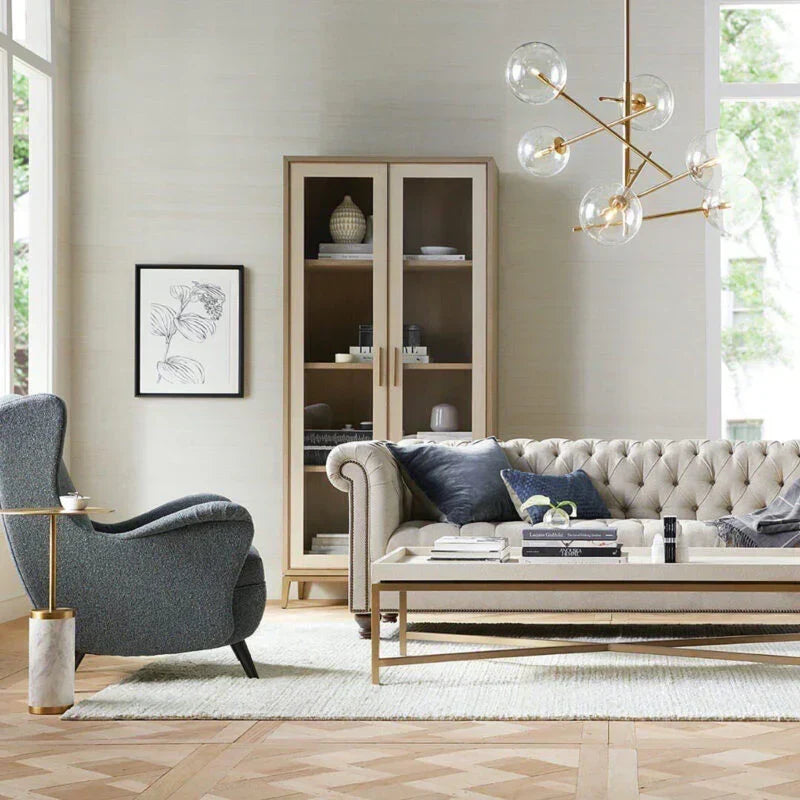 Orbtrail Modern Glass Ball Chandelier