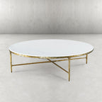 Thaddeus Marble Round Coffee Table 55"D
