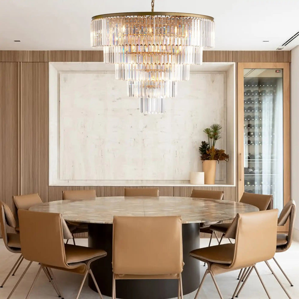 Prismcourt Tiered Round Chandelier