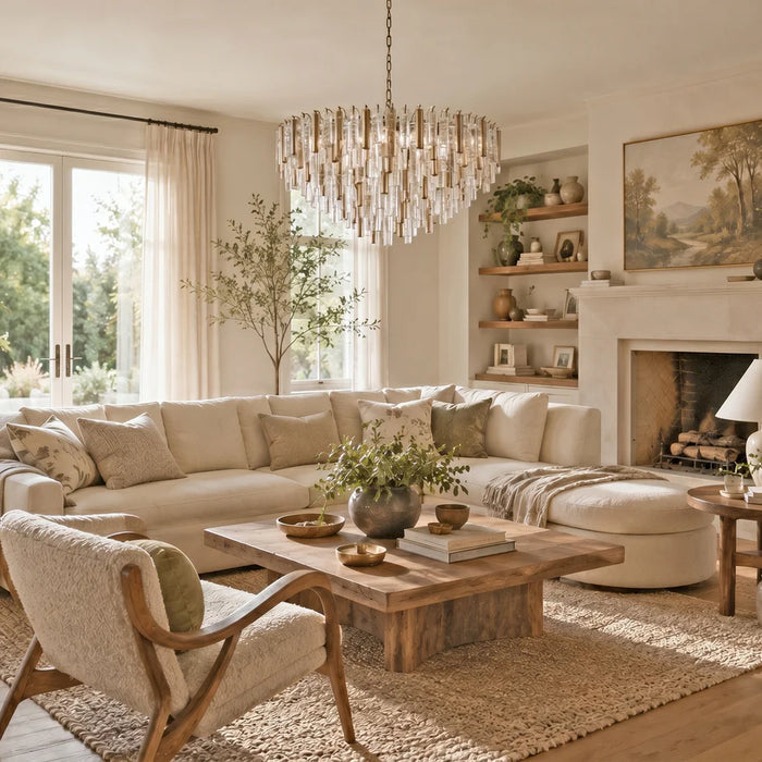 Castbloom Round Chandelier