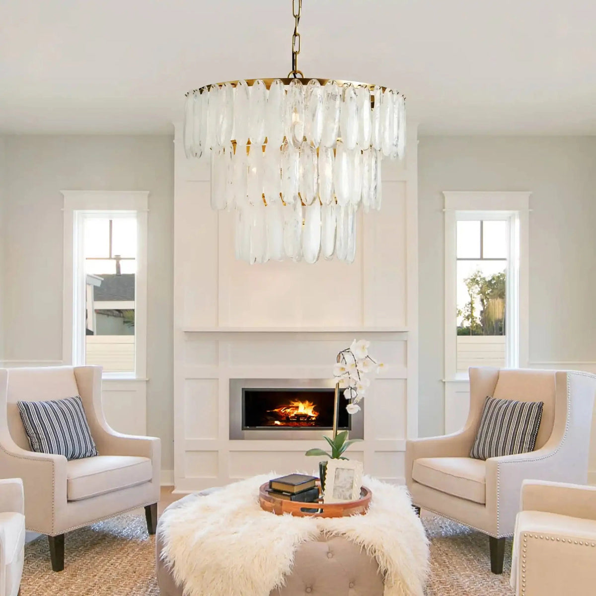 Swirlhaven Round Chandelier