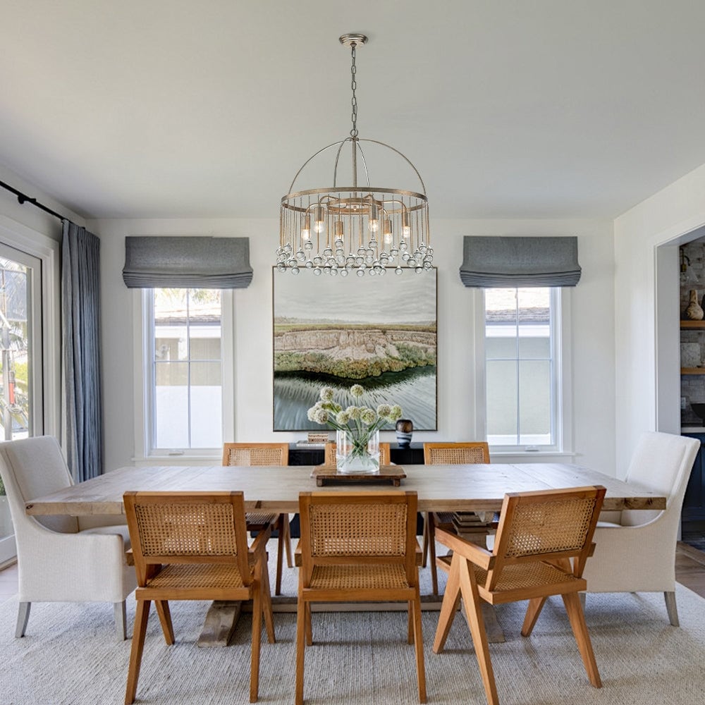 Gembough Modern Crystal Ball Pendant Light
