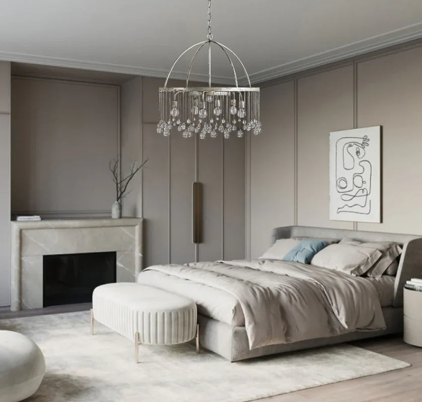 Gembough Modern Crystal Ball 4 Tier Chandelier