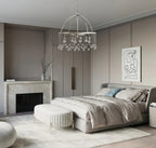 Gembough Modern Crystal Ball 4 Tier Chandelier