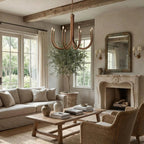 Weave Court Round Chandelier
