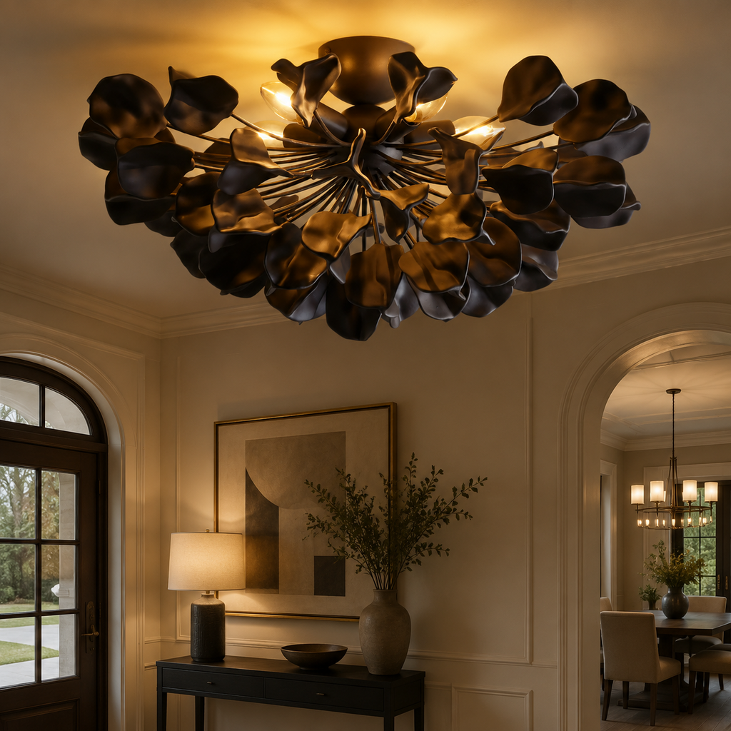Petalweft Flush Mount