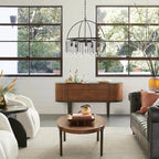 Gembough Modern Crystal Ball 4 Tier Chandelier
