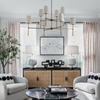 Tapercrest 2-Tier Round Chandelier 48"