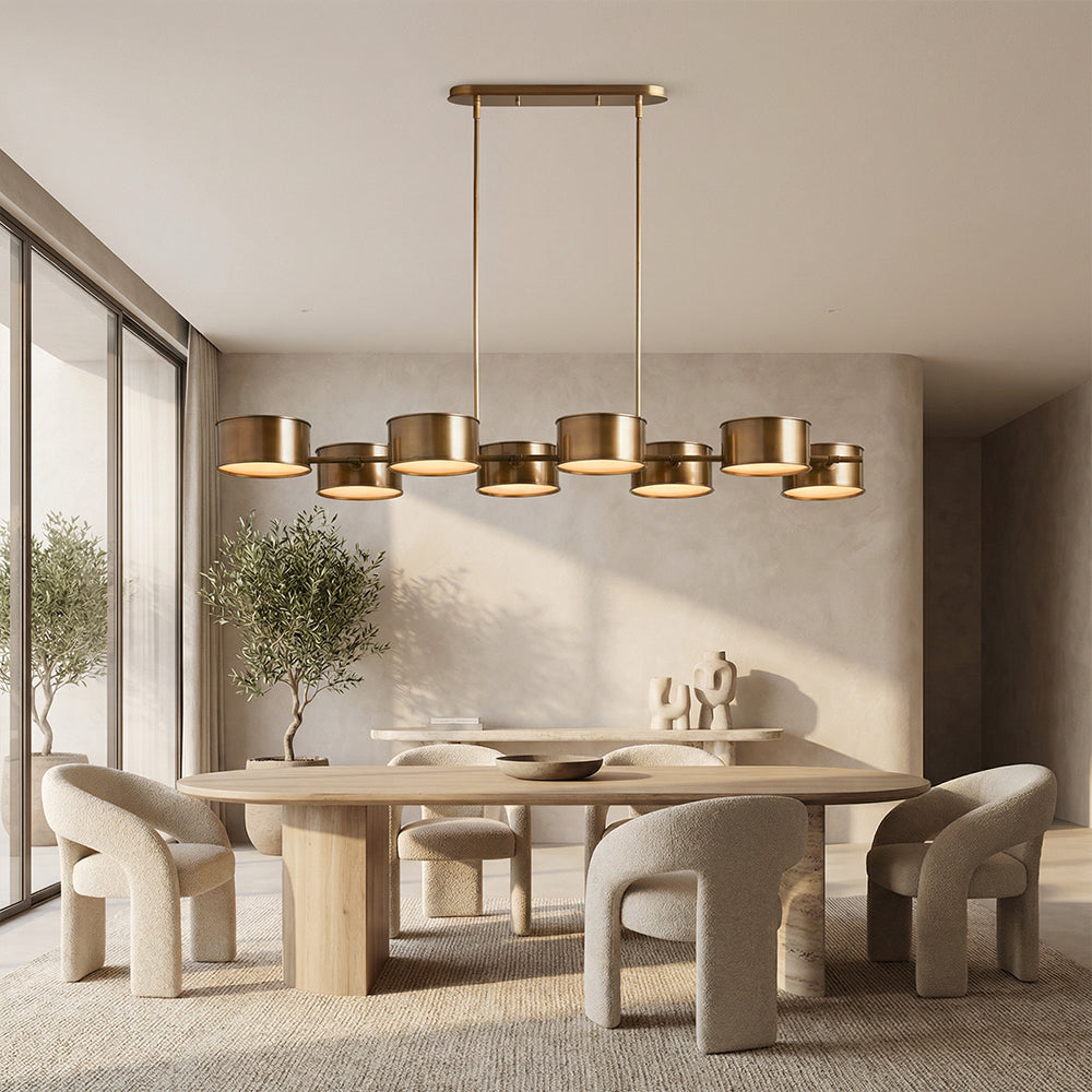 Shadecove Metal Linear Chandelier