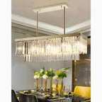 Prismcourt Tiered Rectangular Chandelier