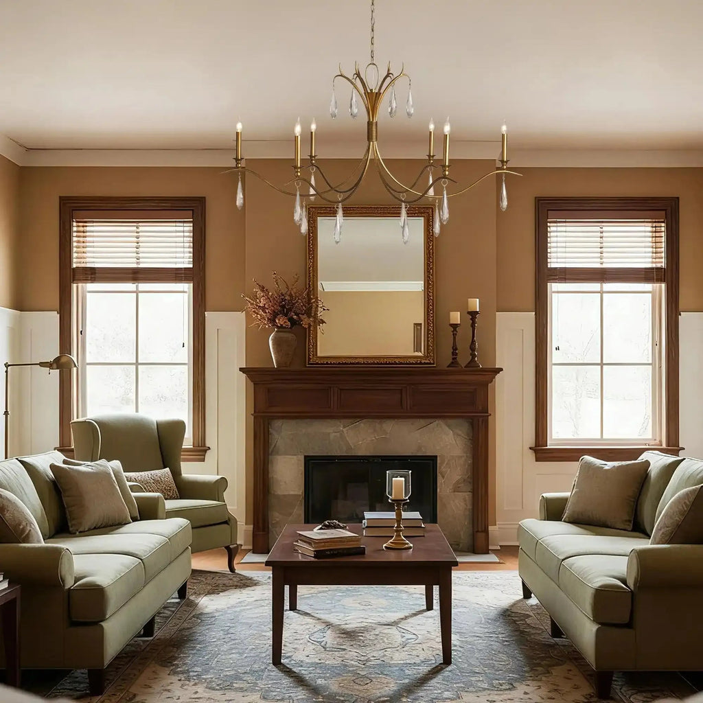 Manorgleam Grand 12 Light Chandelier