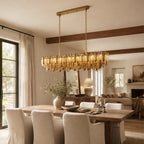 Castbloom Linear Chandelier