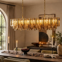 Castbloom Linear Chandelier