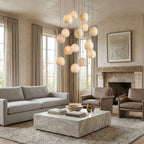 Veinbloom Round Chandelier