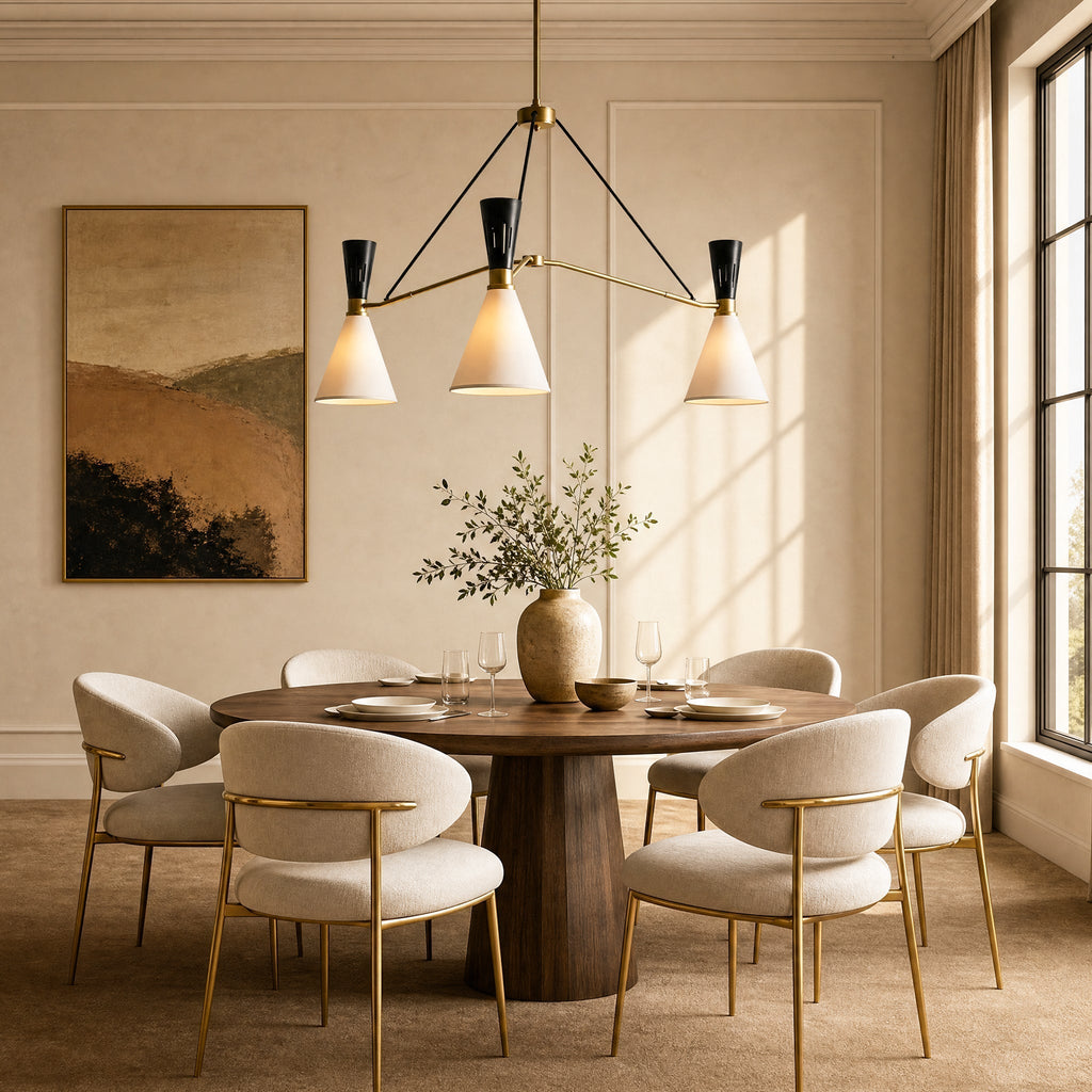 Cordlyre 3-Light Round Chandelier