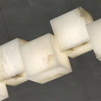Cubestill Alabaster Cubic Pendant