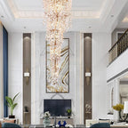 Monroe Two-tier Large Branch Chandelier