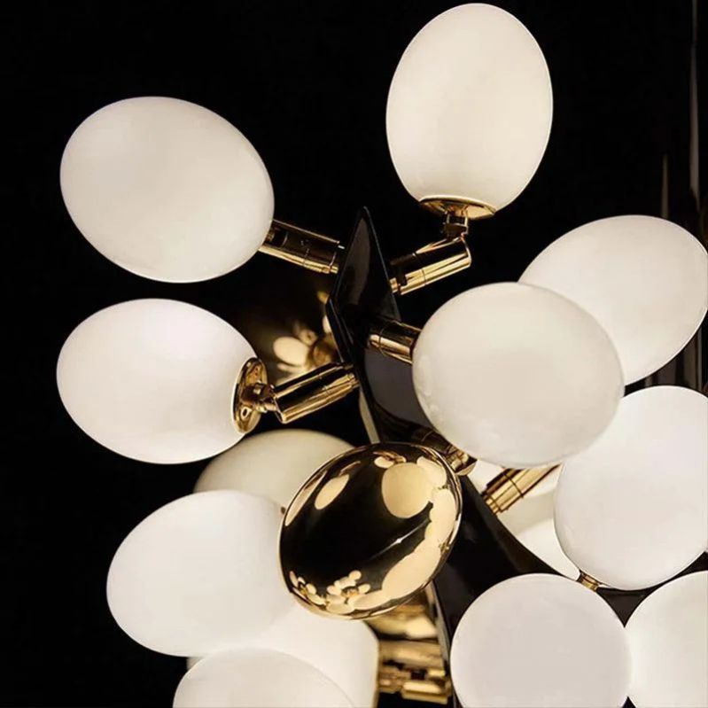 Pretty Grape Large Branch Chandelier