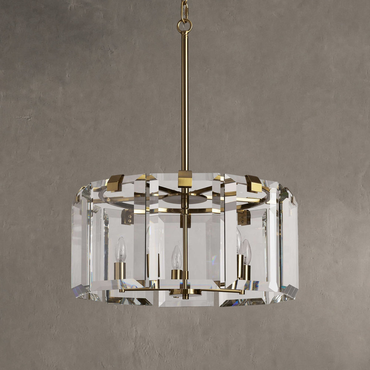 Gleamframe Round Chandelier