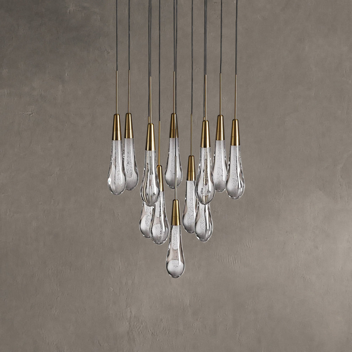 Rillfall Round Chandelier 17" 24" 36“48‘’ 58“