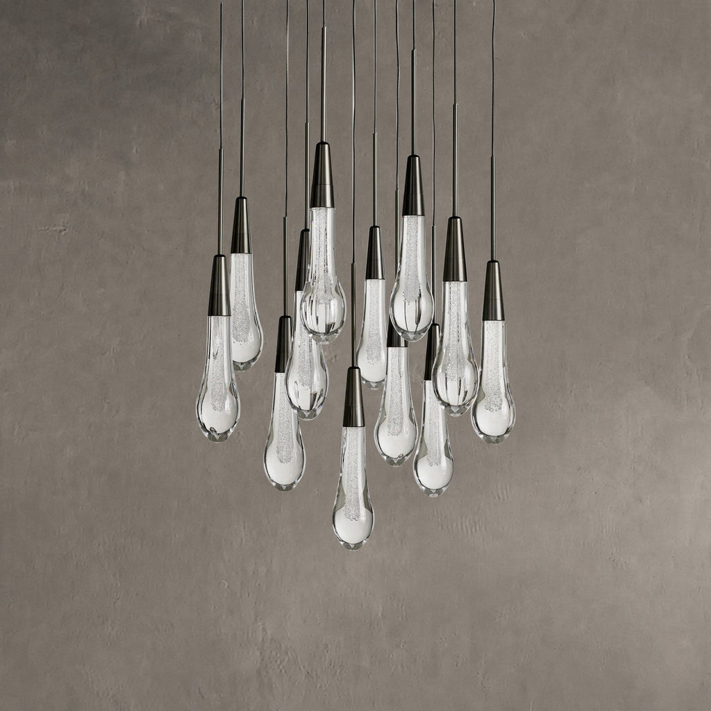 Rillfall Round Chandelier 17" 24" 36“48‘’ 58“