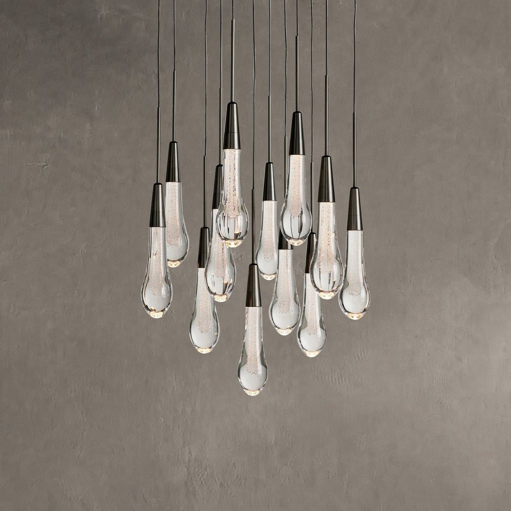 Rillfall Round Chandelier 17" 24" 36“48‘’ 58“