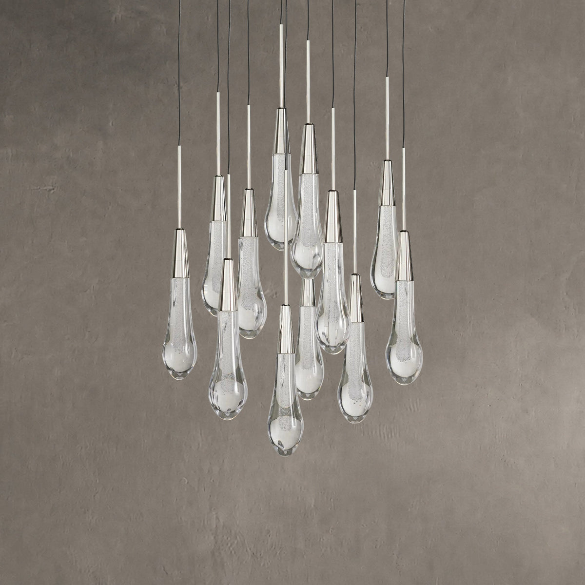 Rillfall Round Chandelier 17" 24" 36“48‘’ 58“