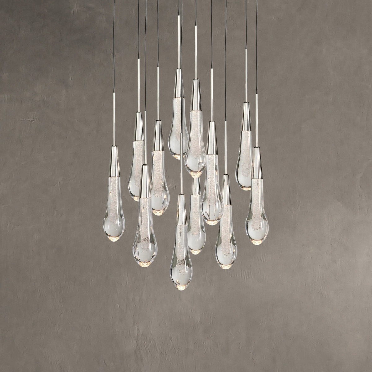 Rillfall Round Chandelier 17" 24" 36“48‘’ 58“