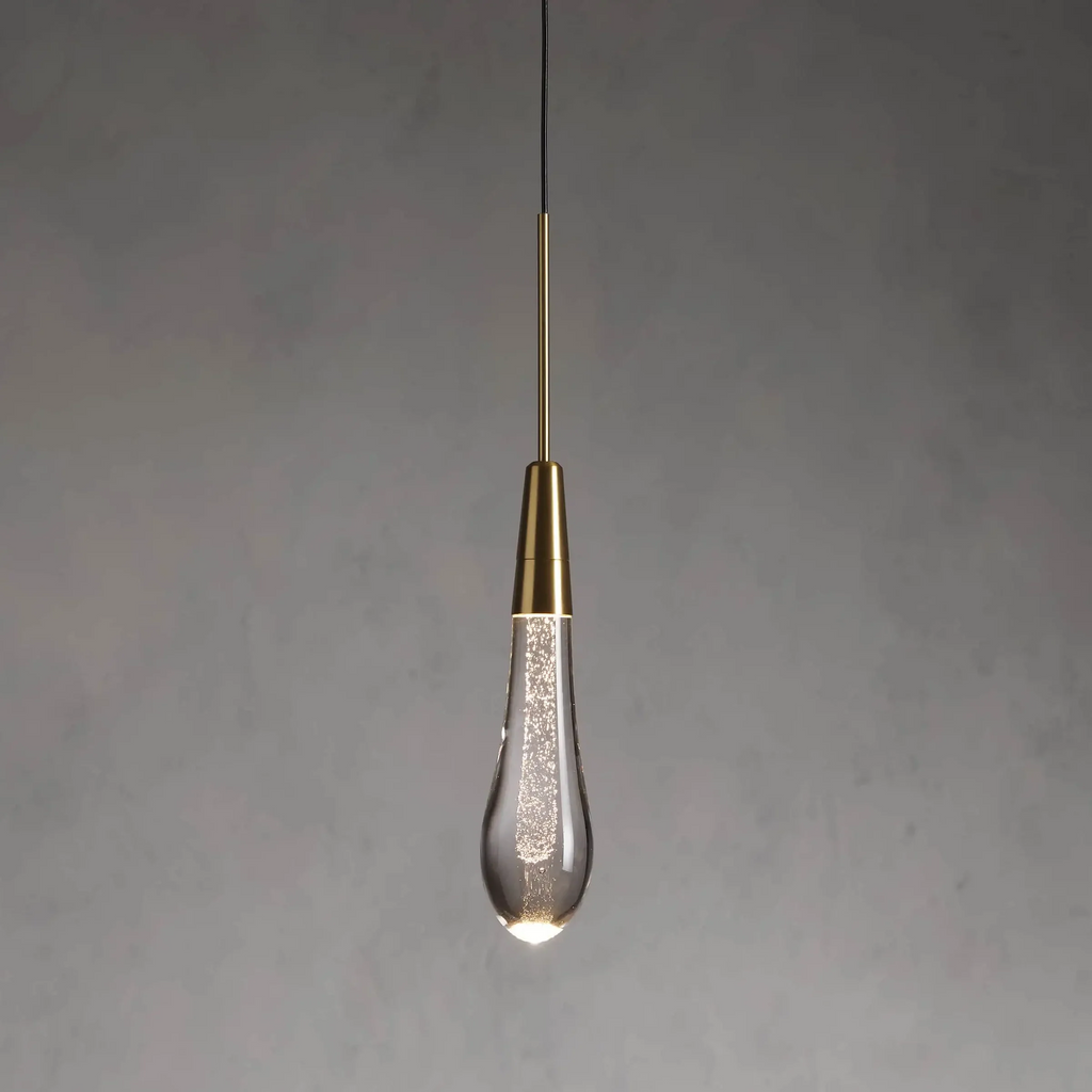 Rillfall Crystal Pendant 1 light 2 lights