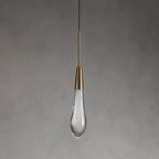 Rillfall Crystal Pendant 1 light 2 lights