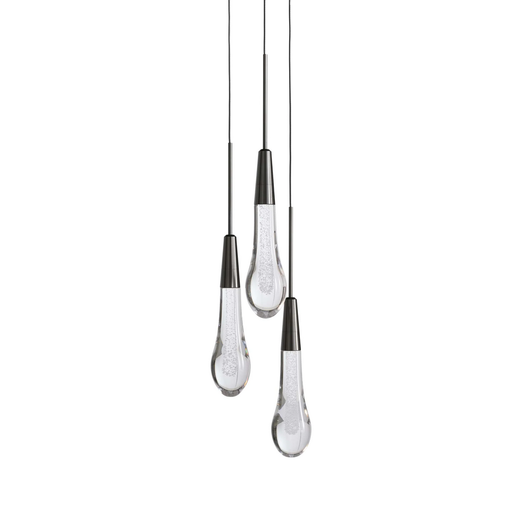 Rillfall Cluster Crystal Pendant 3 Light 5 Light 7Light