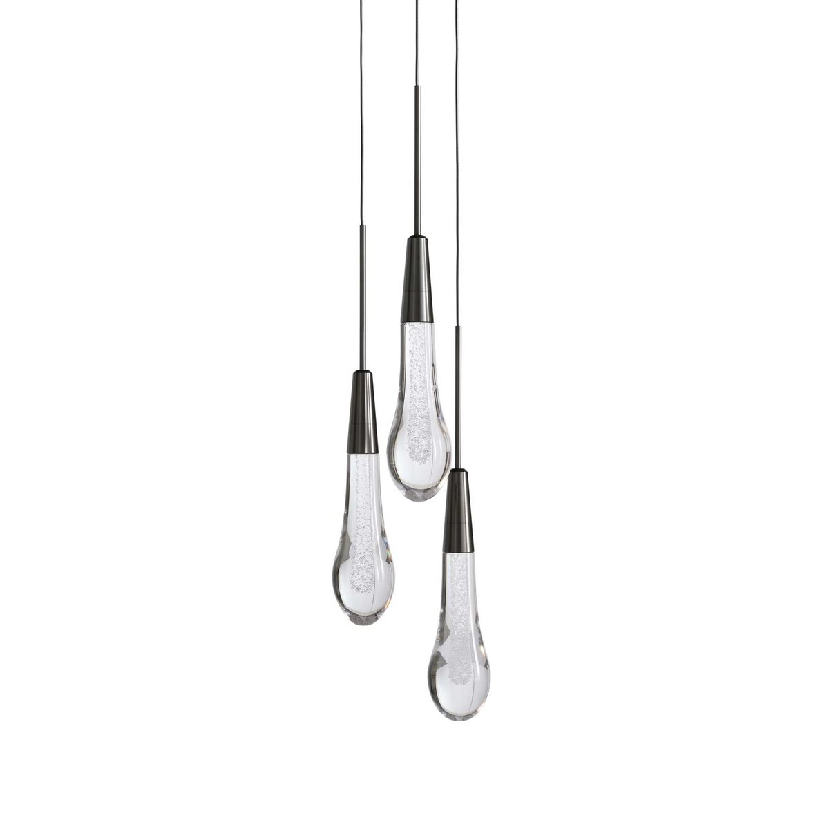 Rillfall Cluster Crystal Pendant 3 Light 5 Light 7Light