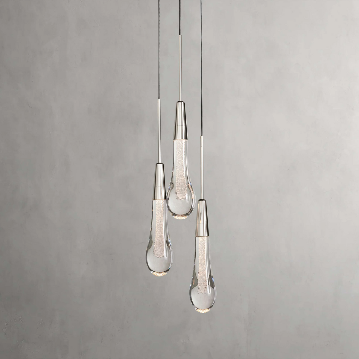 Rillfall Cluster Crystal Pendant 3 Light 5 Light 7Light