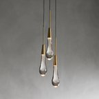Rillfall Cluster Crystal Pendant 3 Light 5 Light 7Light