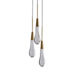 Rillfall Cluster Crystal Pendant 3 Light 5 Light 7Light