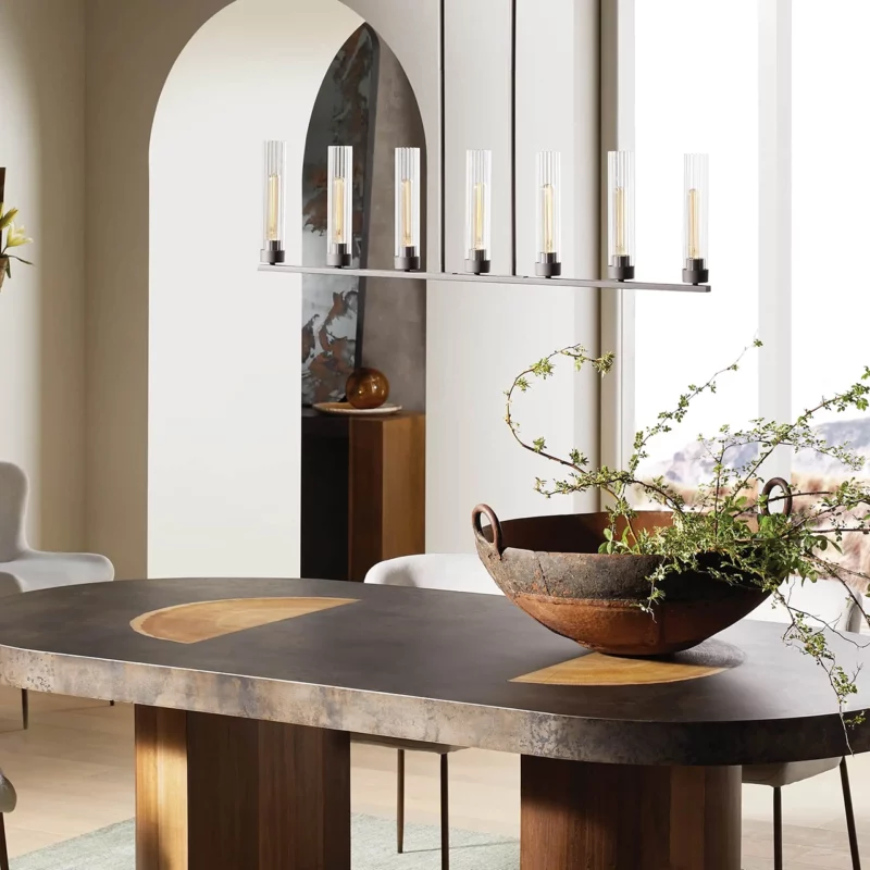 Flutecourt Linear Chandelier