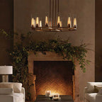 Flutecourt Round Chandelier