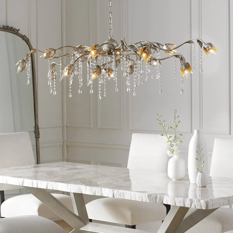 Vinetress Rectangular Chandelier