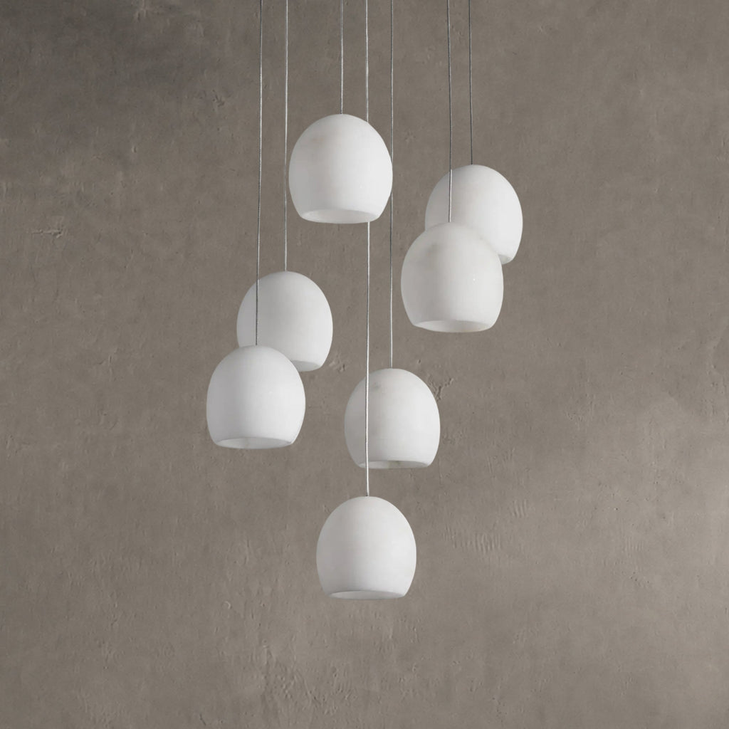 Veinbloom Round Chandelier