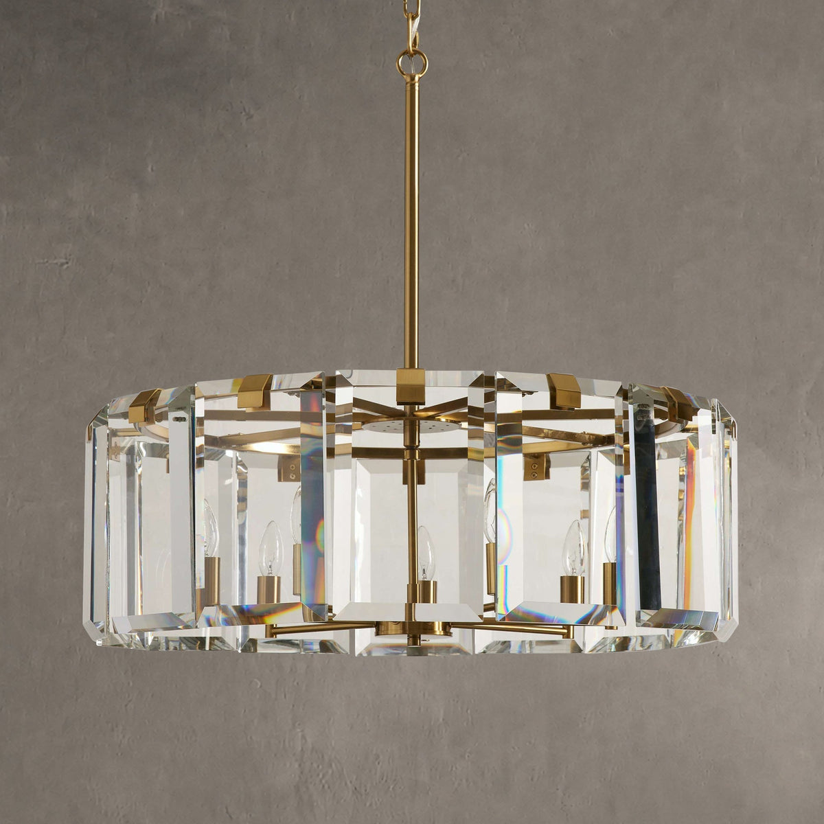 Gleamframe Round Chandelier