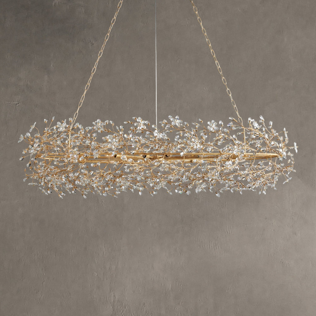 Bloomtress Oval Chandelier 62''74''