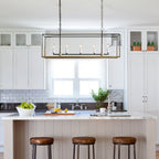 Framehaven 5-Light Linear Chandelier
